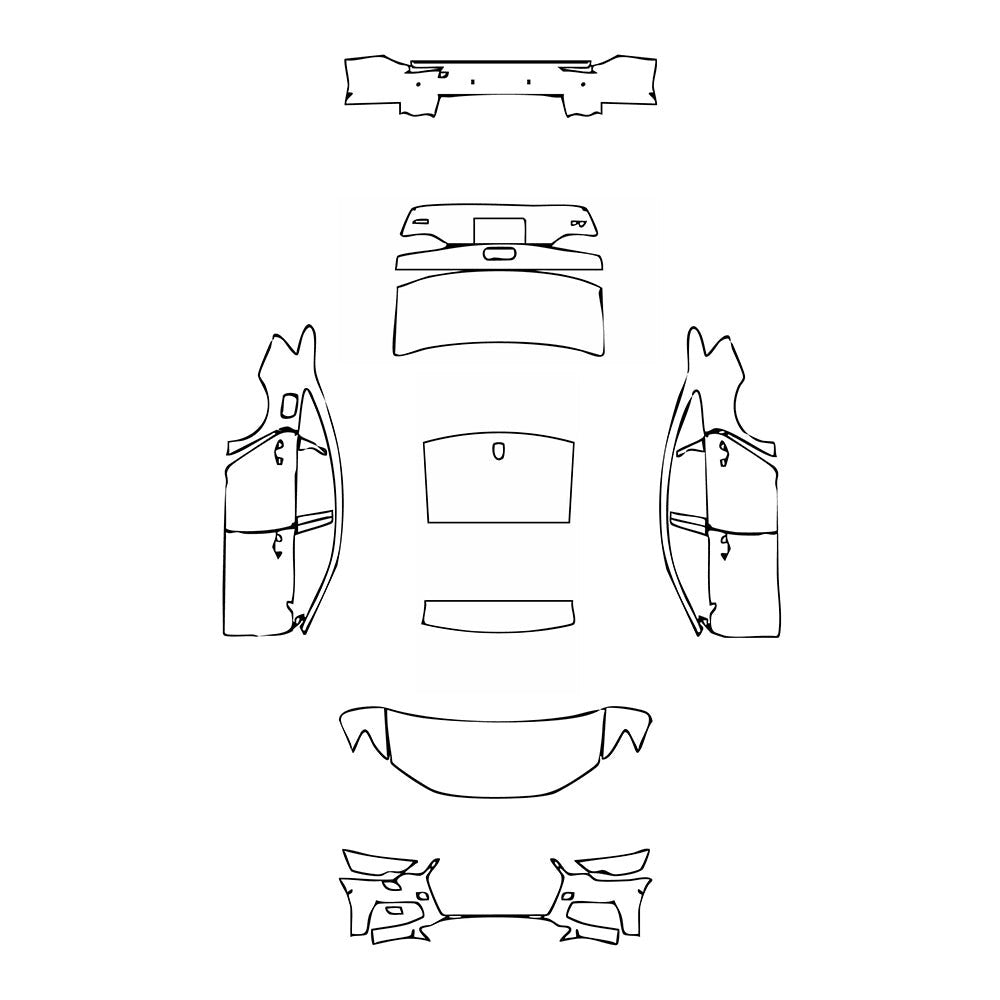 PassgenaueLackschutzfolienPPFAudiA6A6Base2020