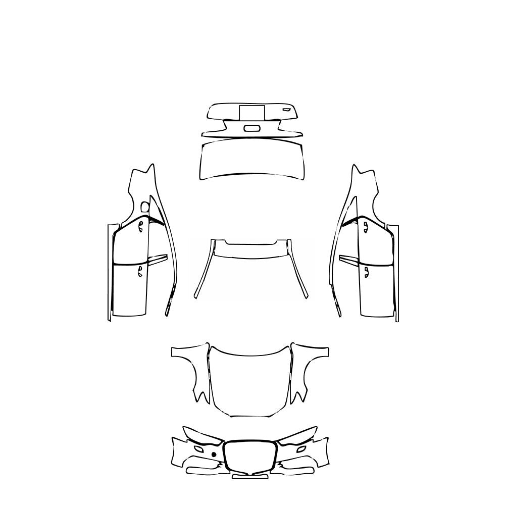 PassgenaueLackschutzfolienPPFAudiA6A6Base2015