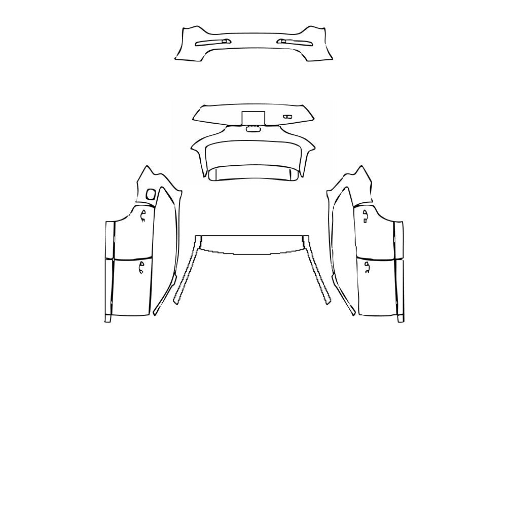 PassgenaueLackschutzfolienPPFAudiQ5StandardWheelbaseS-line2014