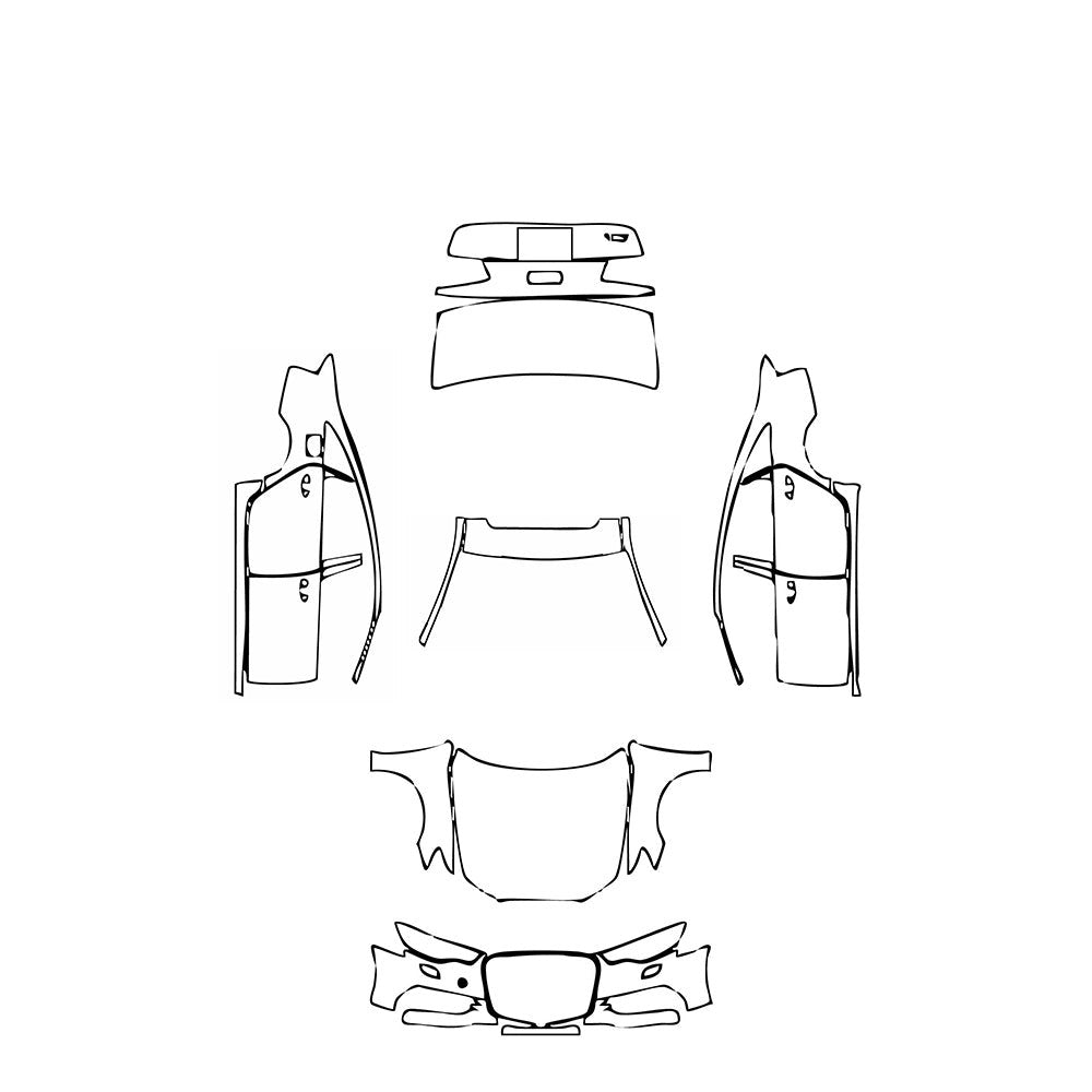 PassgenaueLackschutzfolienPPFAudiA6A6LBase2012