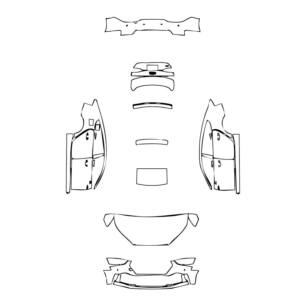 PassgenaueLackschutzfolienPPFAudiA5A5SportbackBase2021