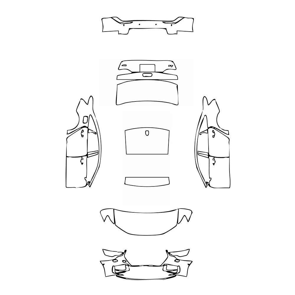 PassgenaueLackschutzfolienPPFAudiA6A6S-line2021