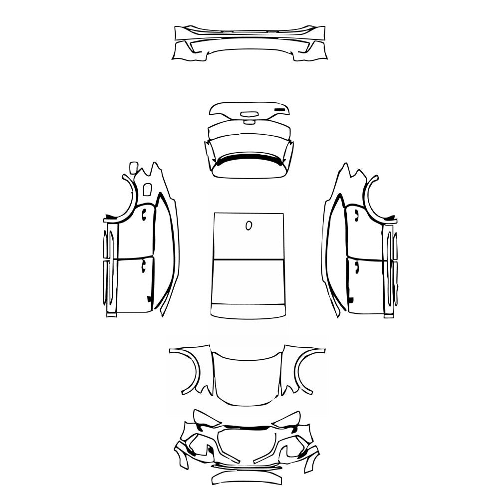 PassgenaueLackschutzfolienPPFAudiQ3SportbackRSQ32021