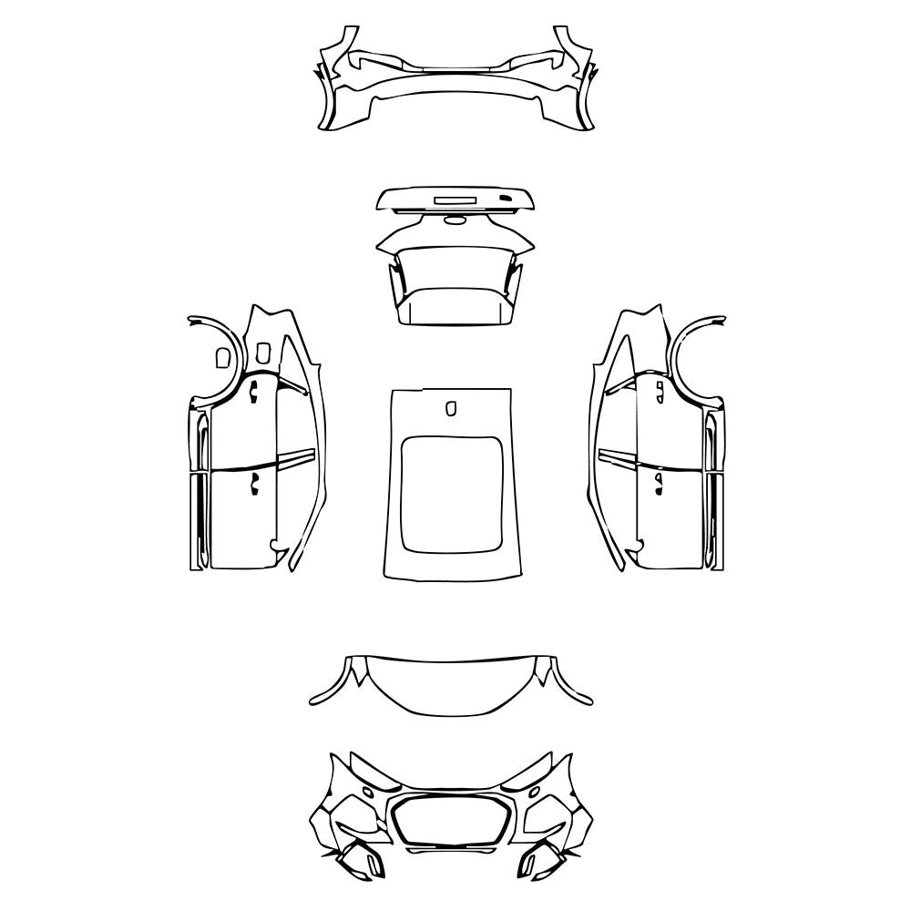 PassgenaueLackschutzfolienPPFAudiQ5Q5Sportback(StandardWheelbase)2021