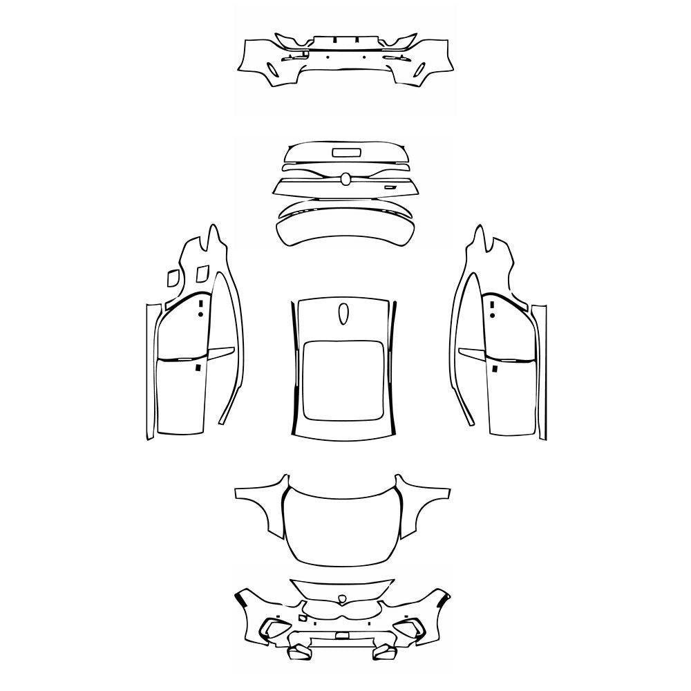 PassgenaueLackschutzfolienPPFBMW2SeriesGranCoupeSportline2020