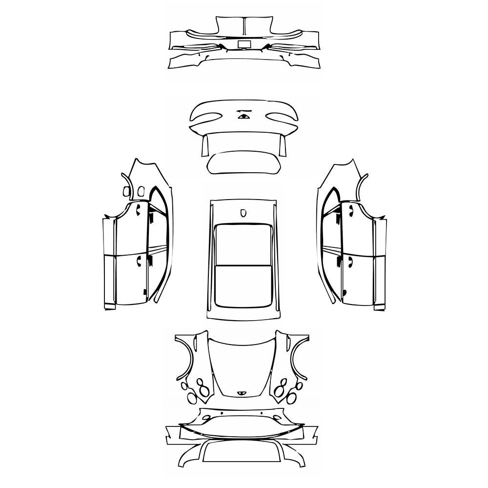 PassgenaueLackschutzfolienPPFBentleyBentaygaStandardWheelbaseBase2024