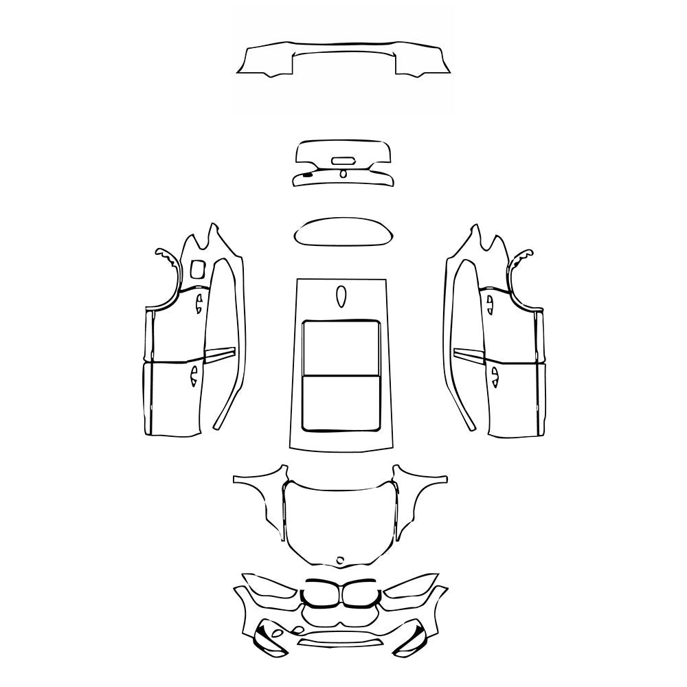 PassgenaueLackschutzfolienPPFBMWX1StandardWheelbaseBase2020