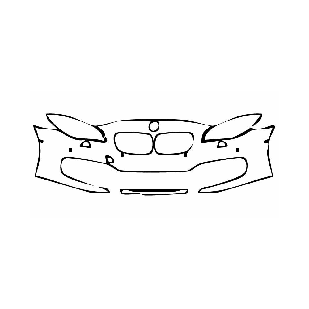 PassgenaueLackschutzfolienPPFBMW5SeriesSedanStandardWheelbaseBase2017