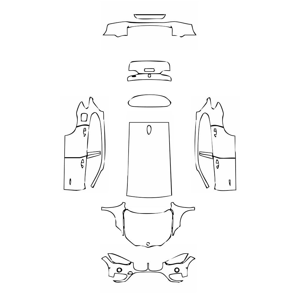 PassgenaueLackschutzfolienPPFBMWX1StandardWheelbaseBase2017