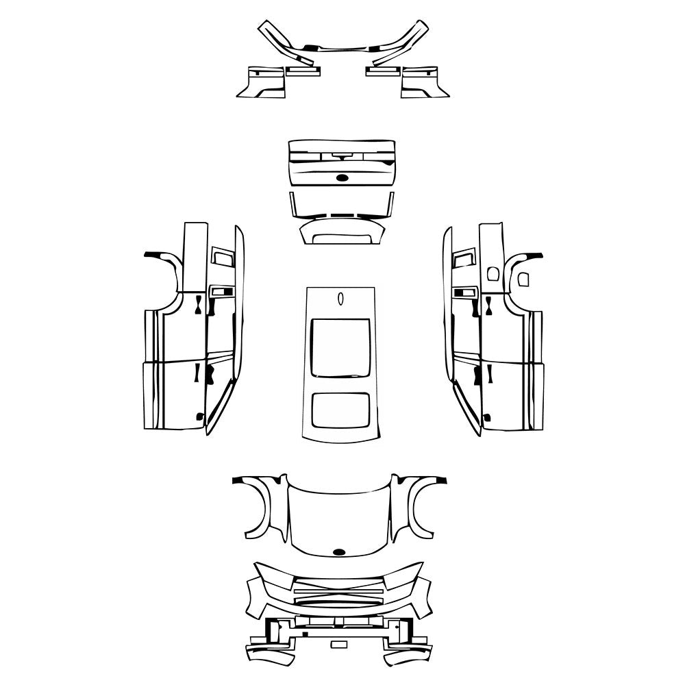 PassgenaueLackschutzfolienPPFHyundaiSantaFe(CN)2024