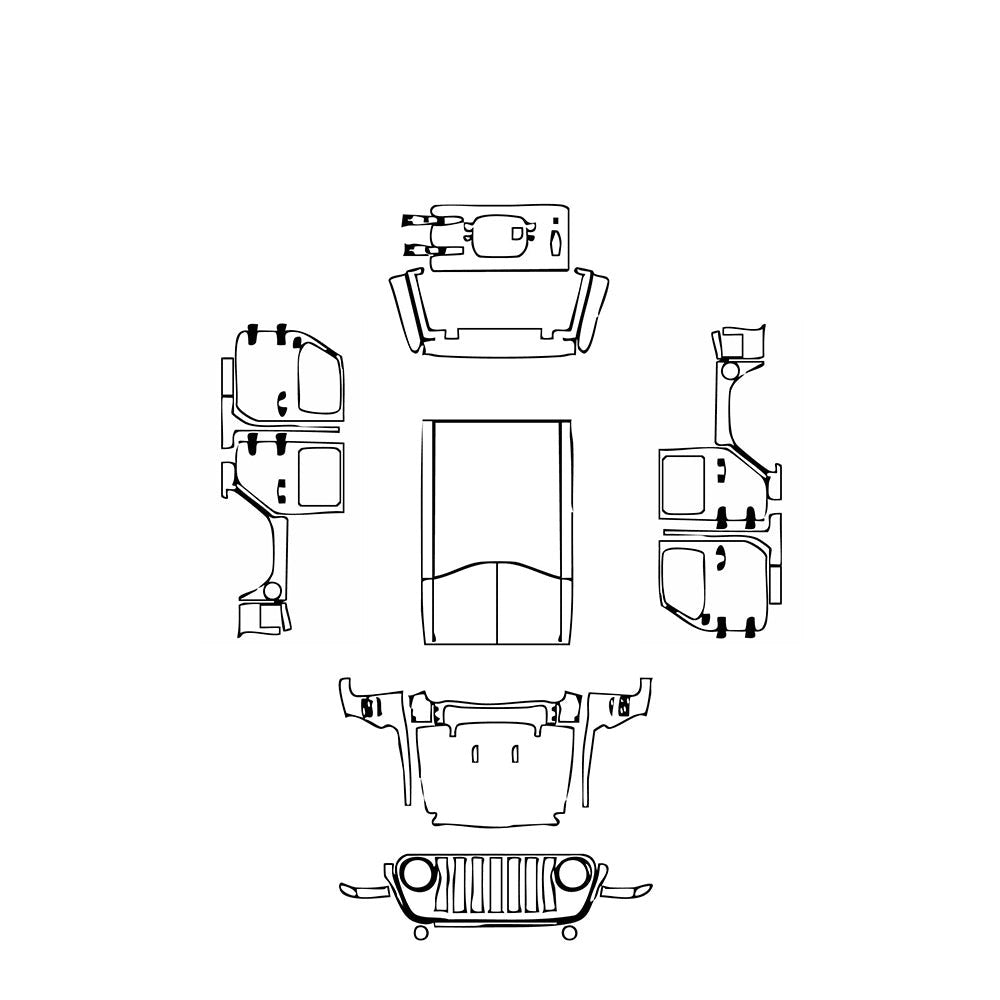 PassgenaueLackschutzfolienPPFJEEPWrangler4xeSahara4xe2021