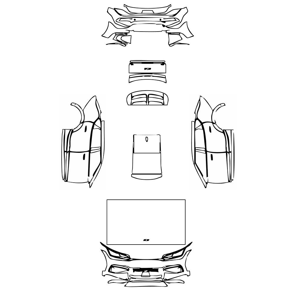 PassgenaueLackschutzfolienPPFKIAEV6GT-LineS2021