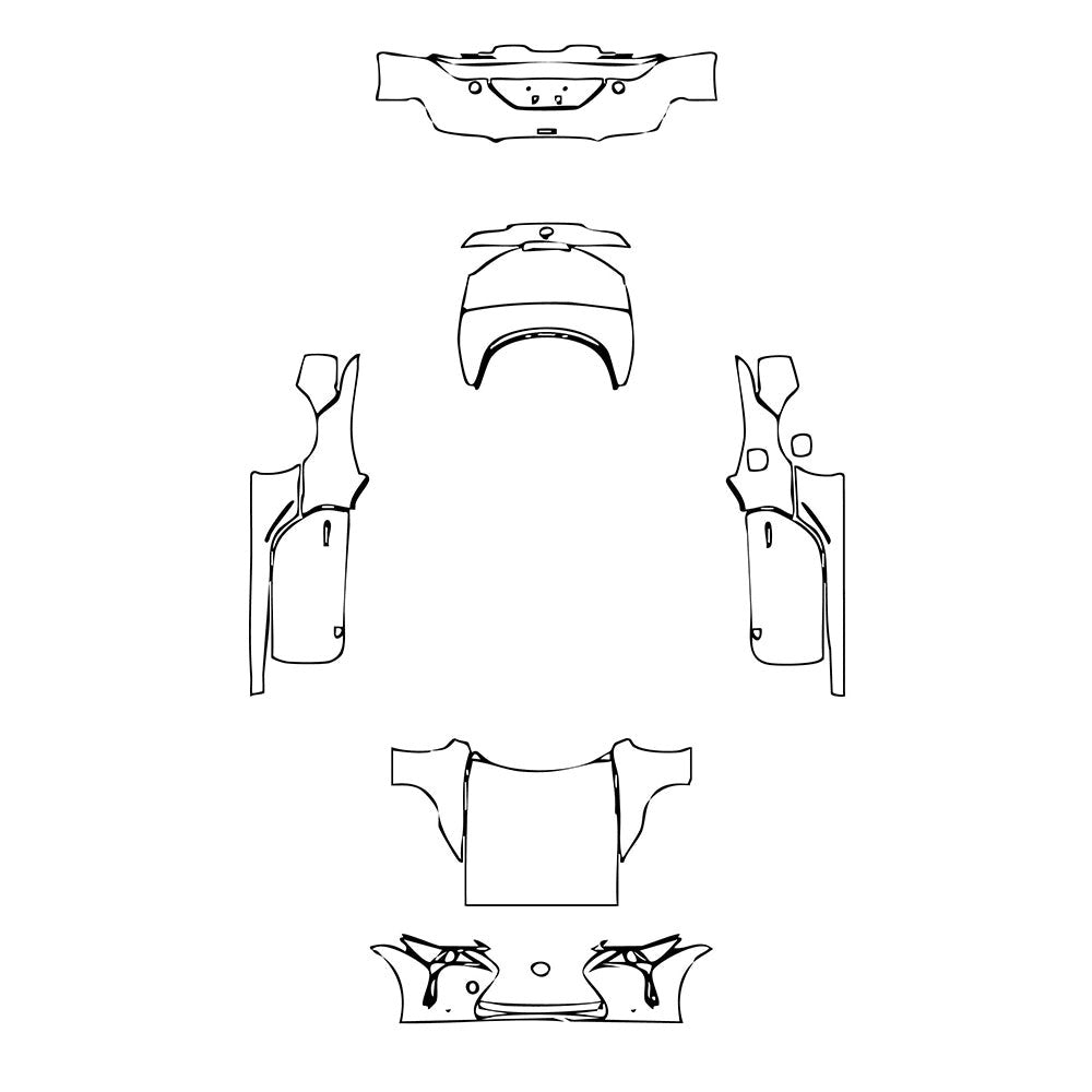 PassgenaueLackschutzfolienPPFLexusLCConvertible2019