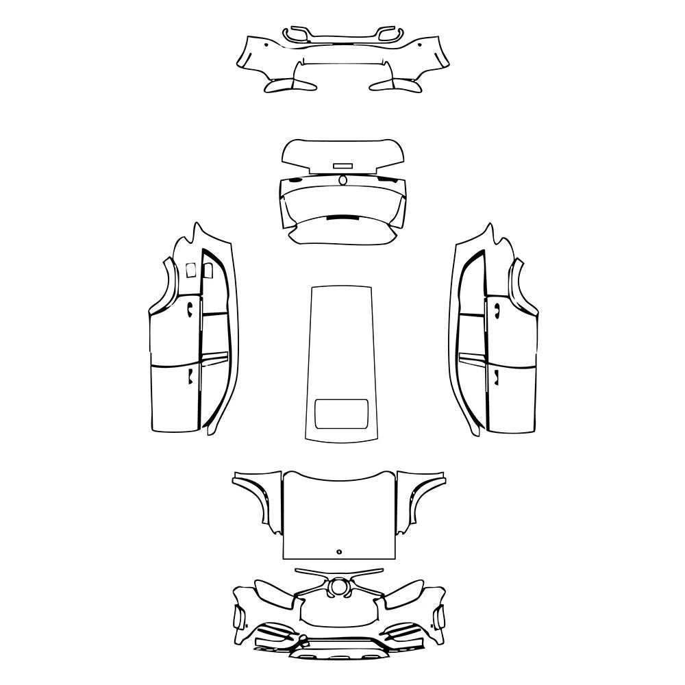 PassgenaueLackschutzfolienPPFMercedes-BenzGLSAMGLine2021