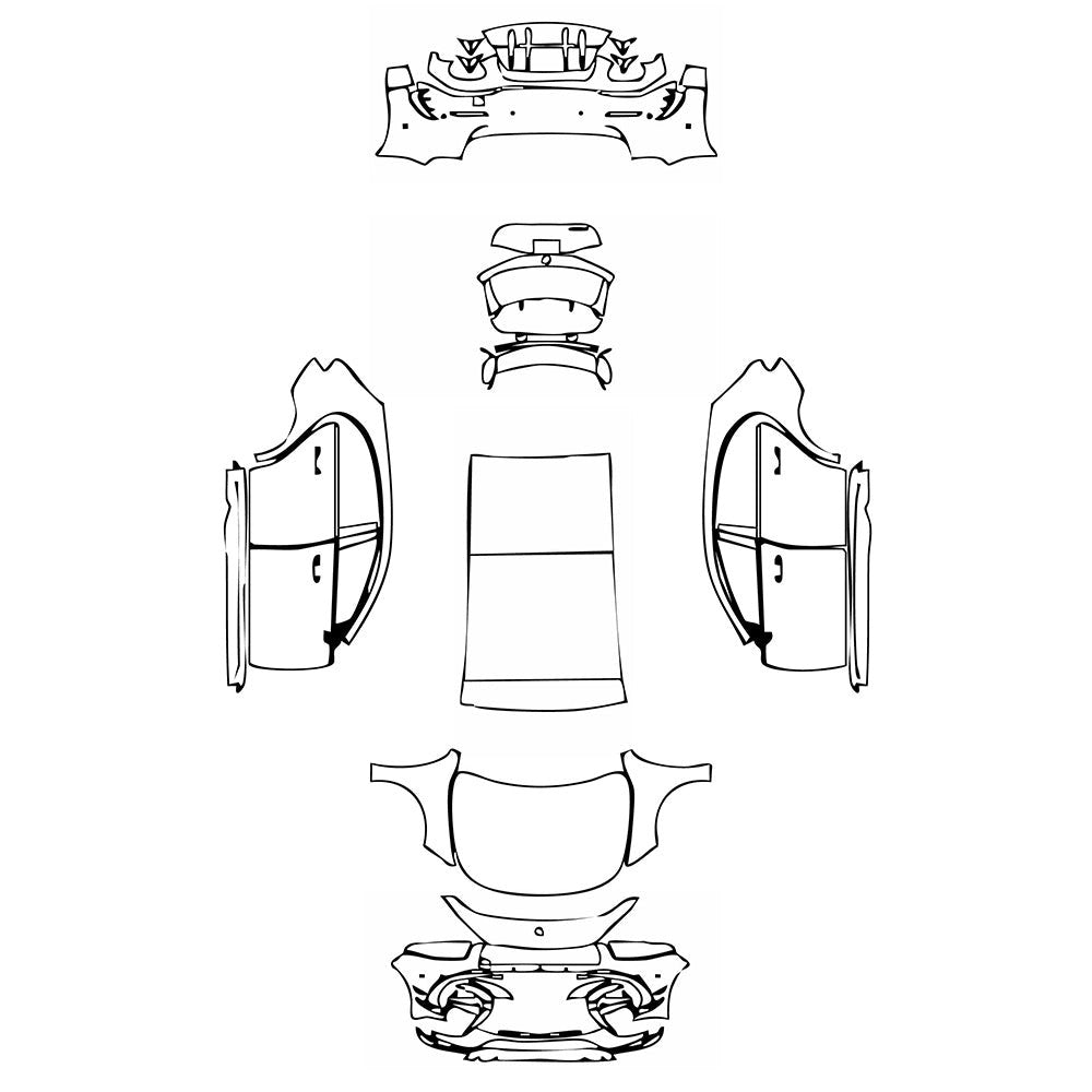 PassgenaueLackschutzfolienPPFMercedes-BenzAClassHatchbackAMGA452020