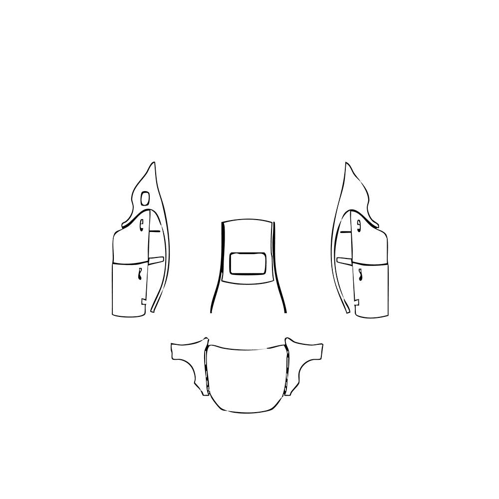 PassgenaueLackschutzfolienPPFMercedes-BenzCLSSedanBase2019