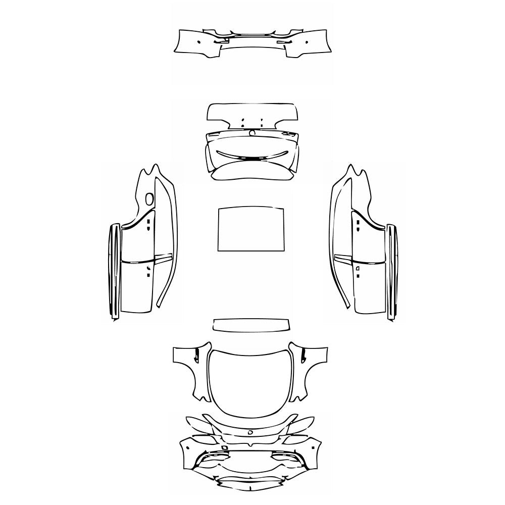 PassgenaueLackschutzfolienPPFMercedes-BenzEClassWagonEstateAMGE63S2019