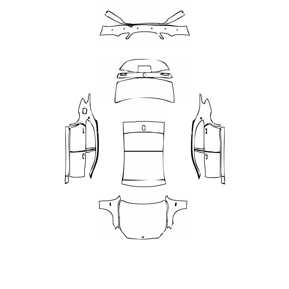 PassgenaueLackschutzfolienPPFMercedes-BenzMaybachSClassS6802019