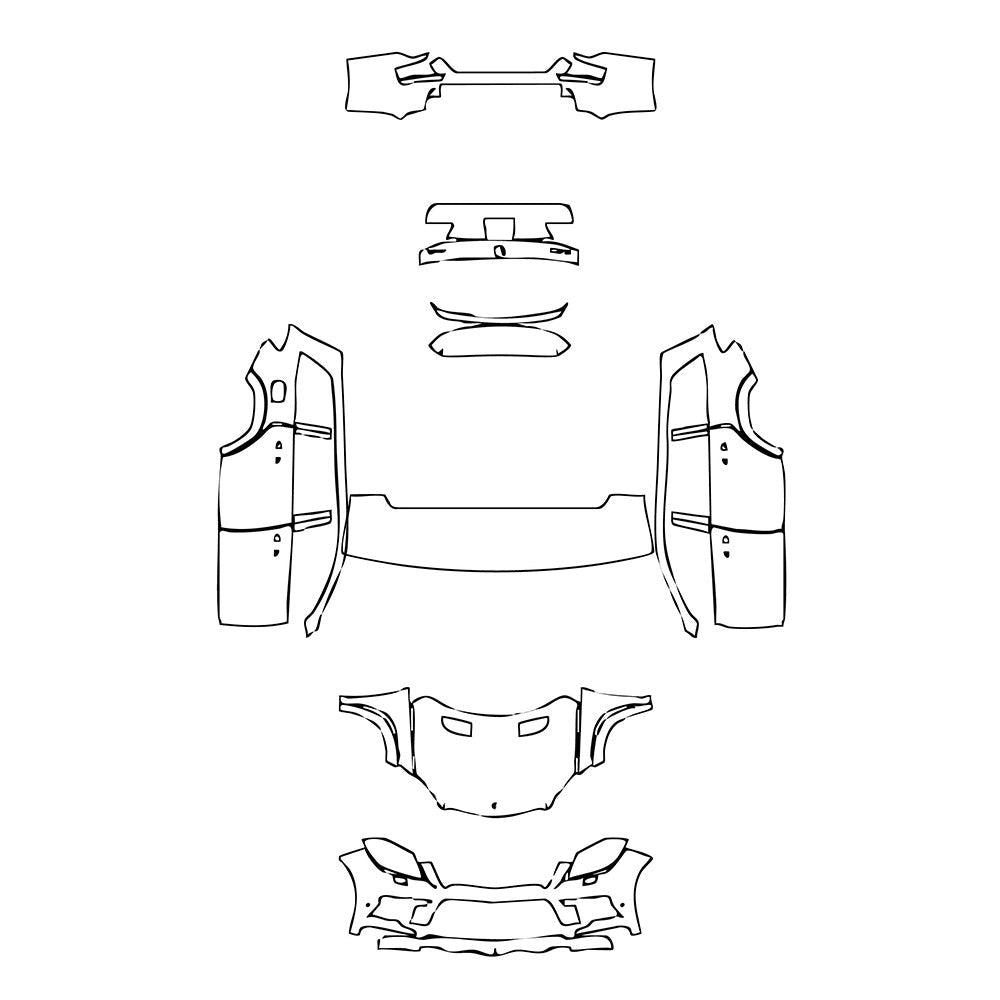 PassgenaueLackschutzfolienPPFMercedes-BenzGLSport2015