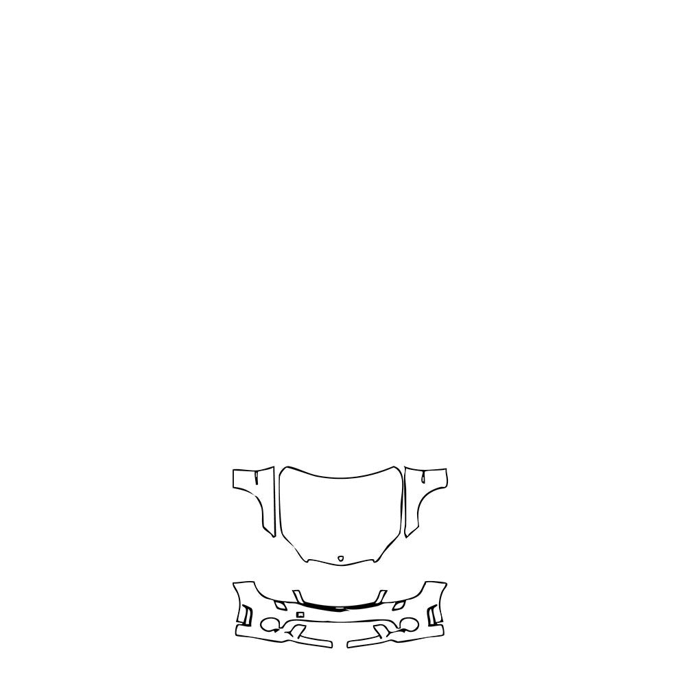 PassgenaueLackschutzfolienPPFMercedes-BenzCClassSedanAMGC632010