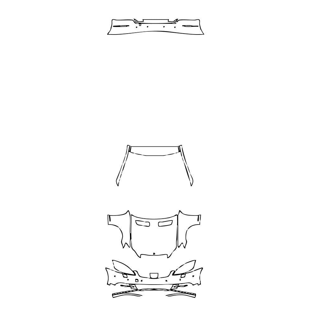 PassgenaueLackschutzfolienPPFMercedes-BenzSClassSedanBaseExtendedWheelbase2010