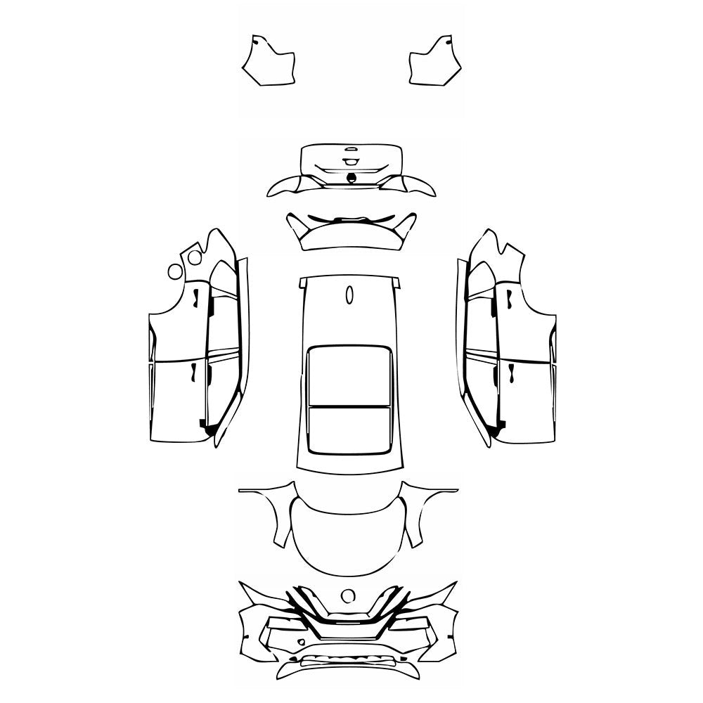 PassgenaueLackschutzfolienPPFNissanX-Trail2021