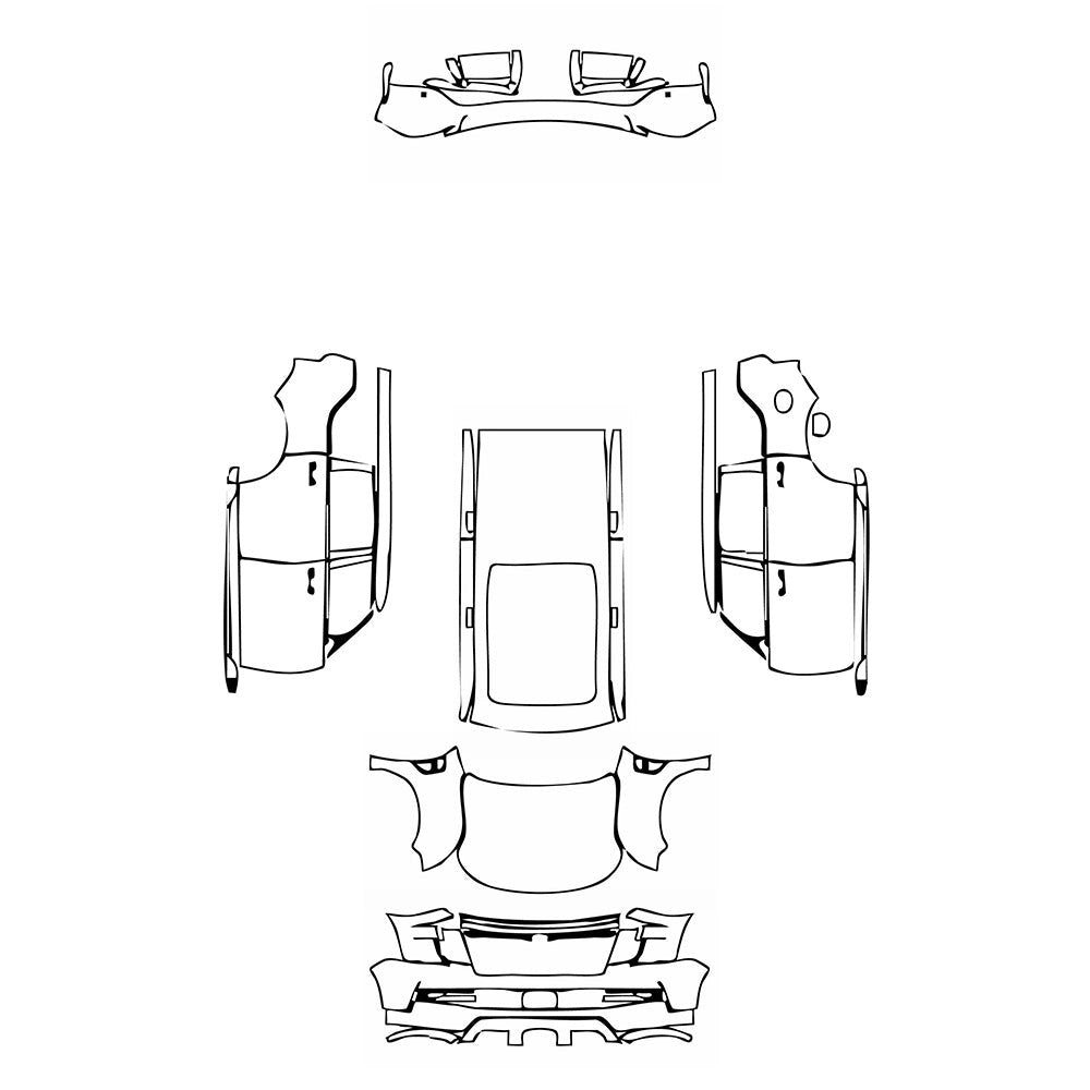 PassgenaueLackschutzfolienPPFNissanPatrol(ME)SEPlatinumCity2025