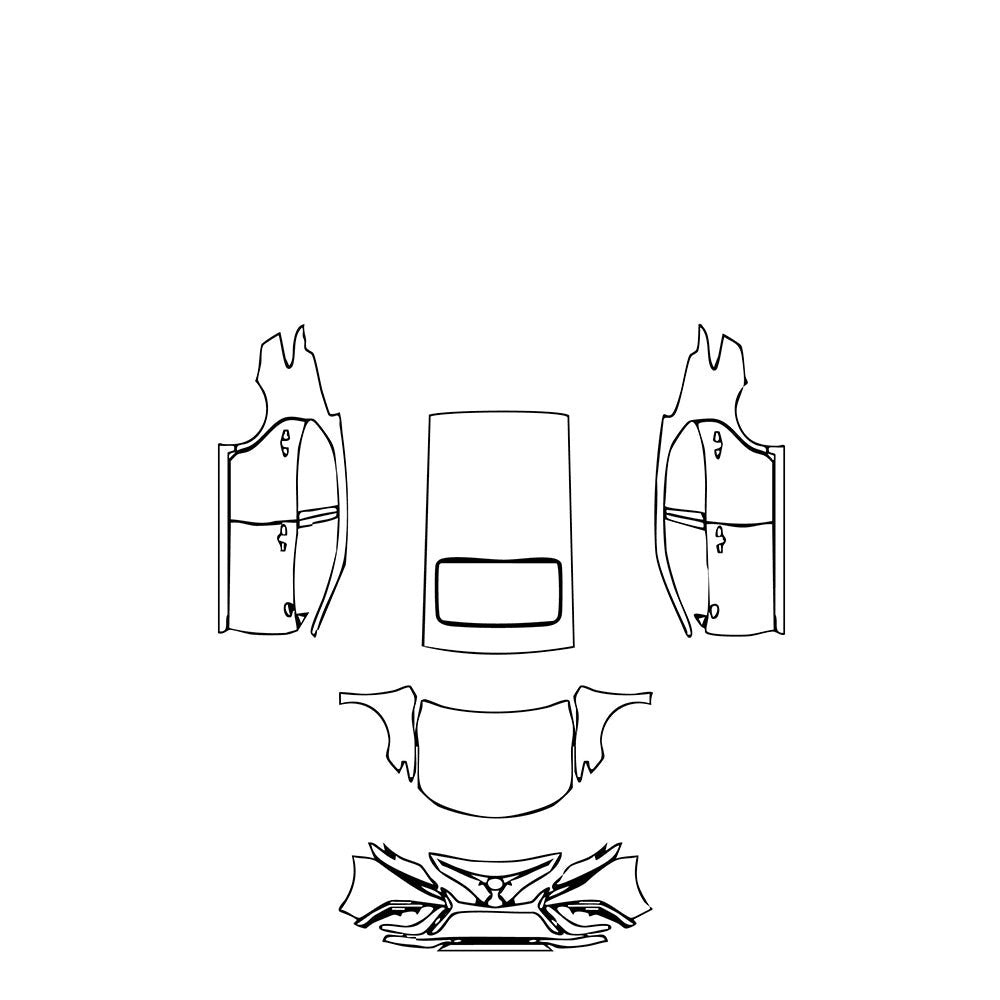 PassgenaueLackschutzfolienPPFToyotaCamry(US)XSE2021