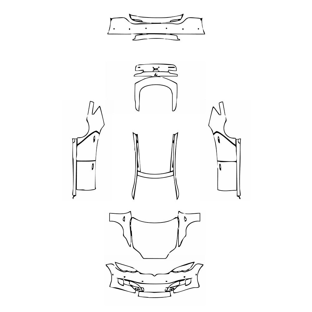 PassgenaueLackschutzfolienPPFTeslaModelS2016