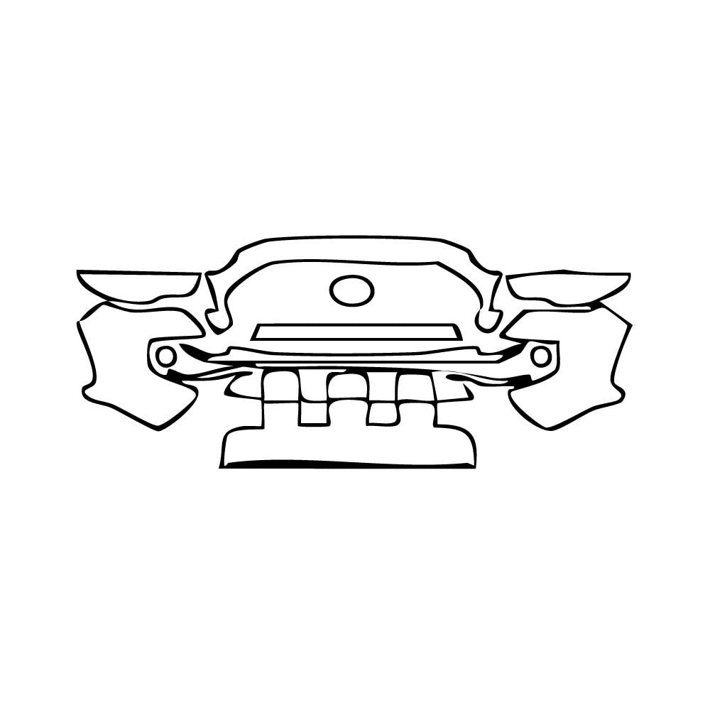 PassgenaueLackschutzfolienPPFToyotaTacomaDoubleCabLimited2016