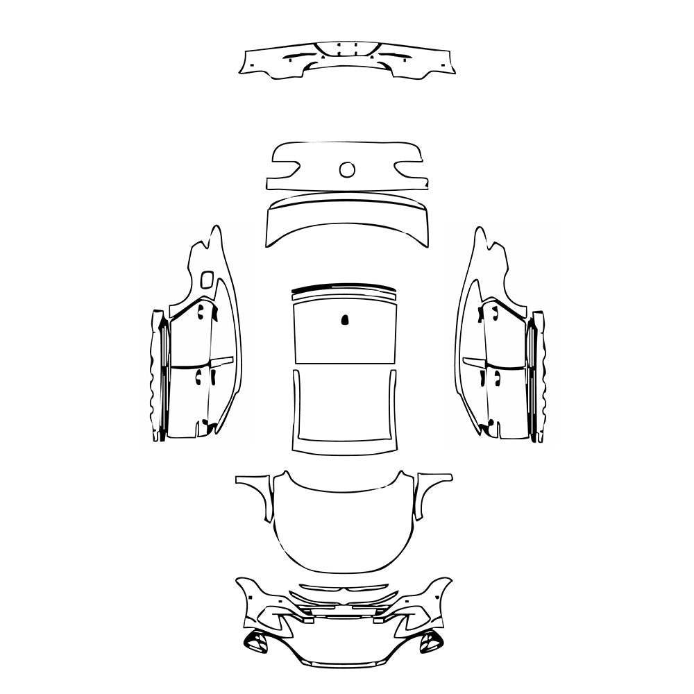 PassgenaueLackschutzfolienPPFVolkswagenCCSedan2021
