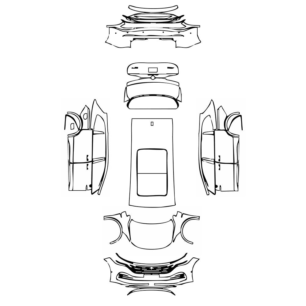 PassgenaueLackschutzfolienPPFVolkswagenViloranFlagship2020
