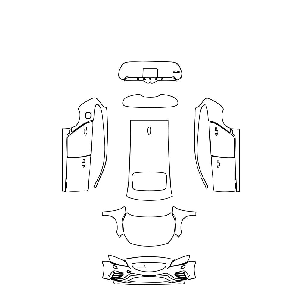 PassgenaueLackschutzfolienPPFVolvoV60R-Design2017