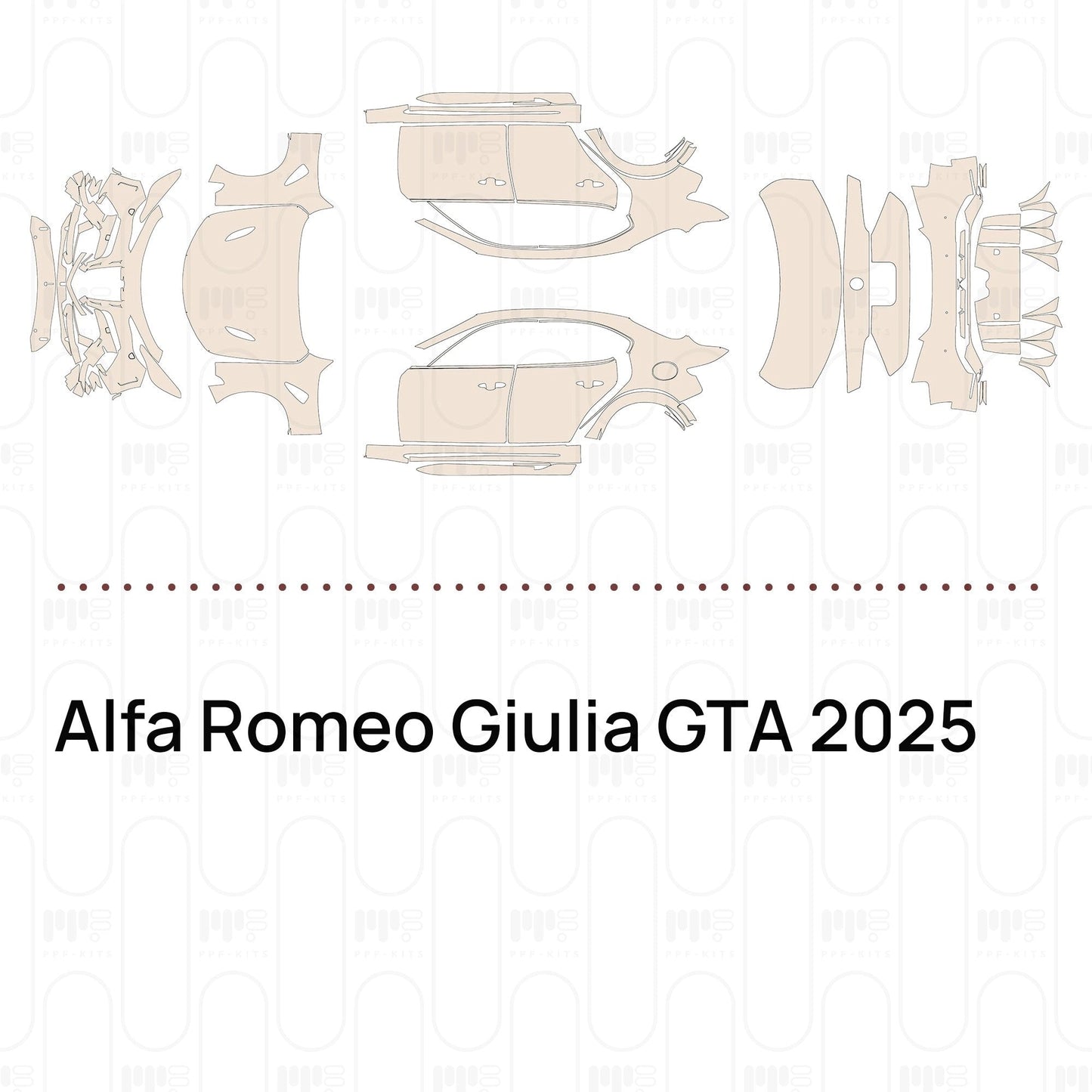 Pre-CutPPFAlfaRomeoGiuliaGTA2025