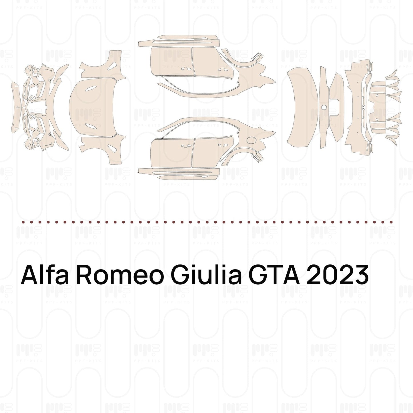 Pre-CutPPFAlfaRomeoGiuliaGTA2023