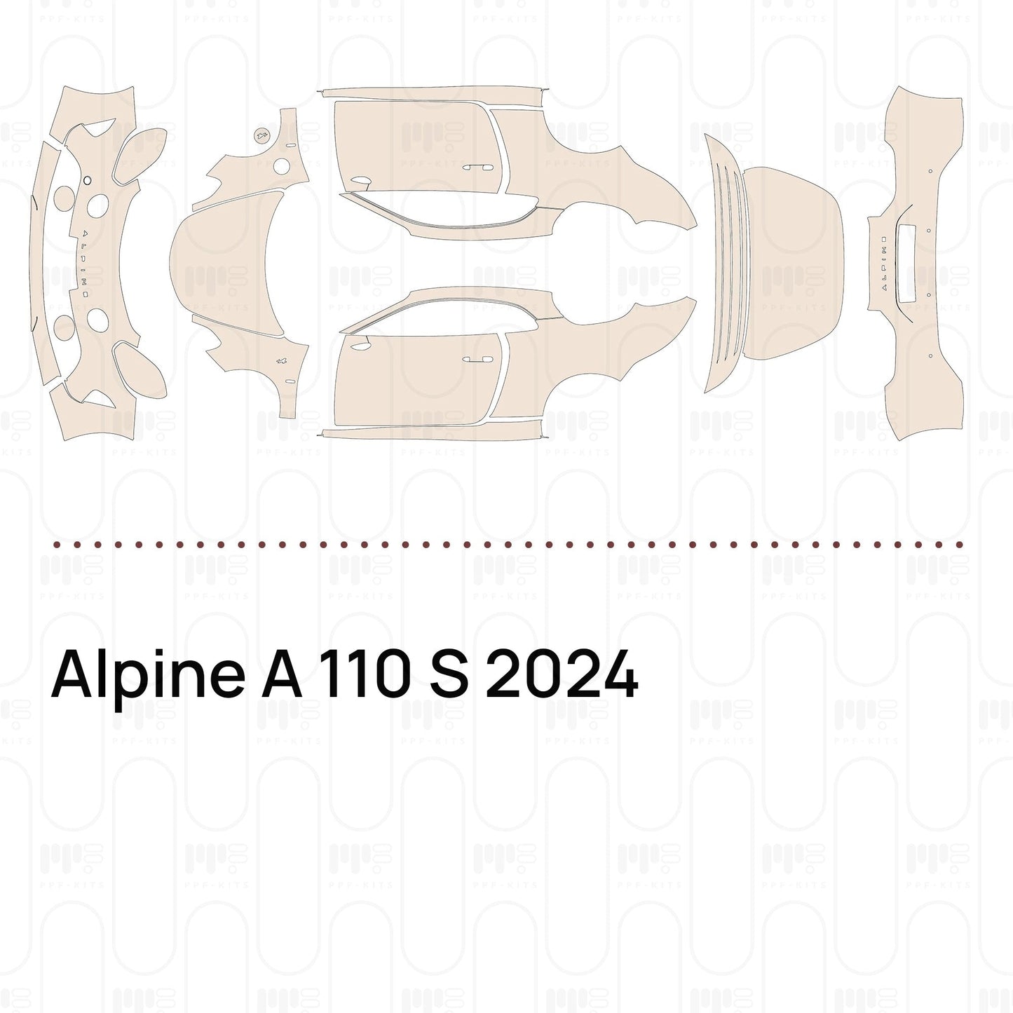 Pre-CutPPFAlpineA110S2024