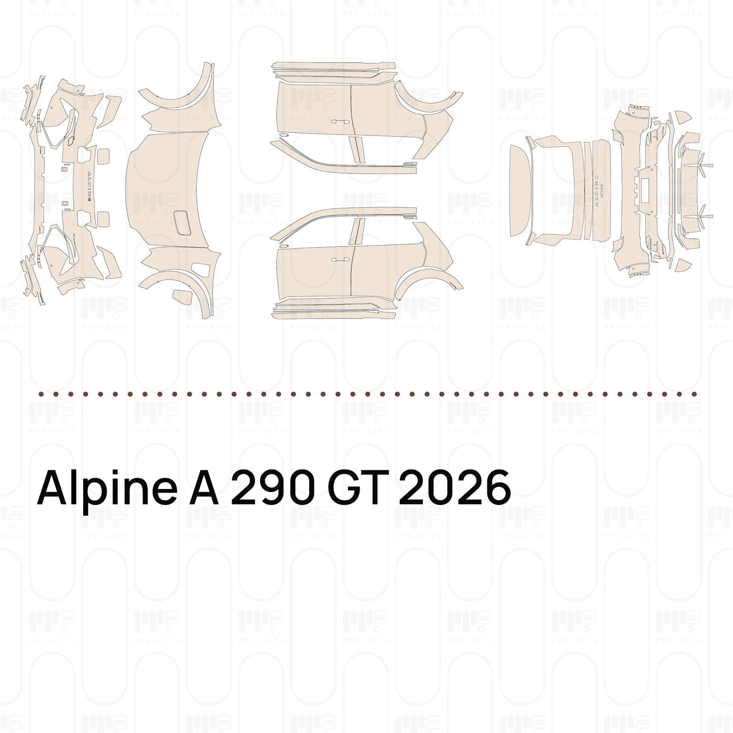 Pre-CutPPFAlpineA290GT2026