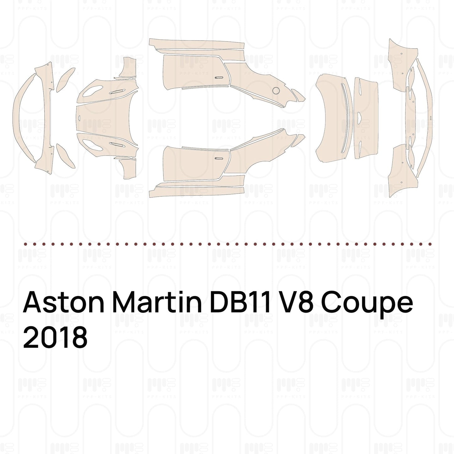 Pre-CutPPFAstonMartinDB11V8Coupe2018