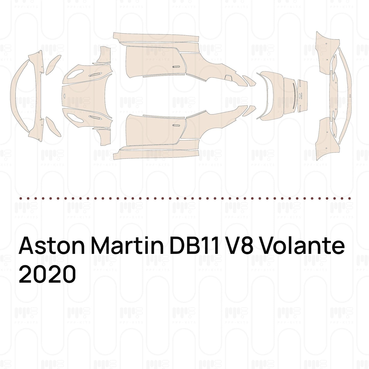 Pre-CutPPFAstonMartinDB11V8Volante2020
