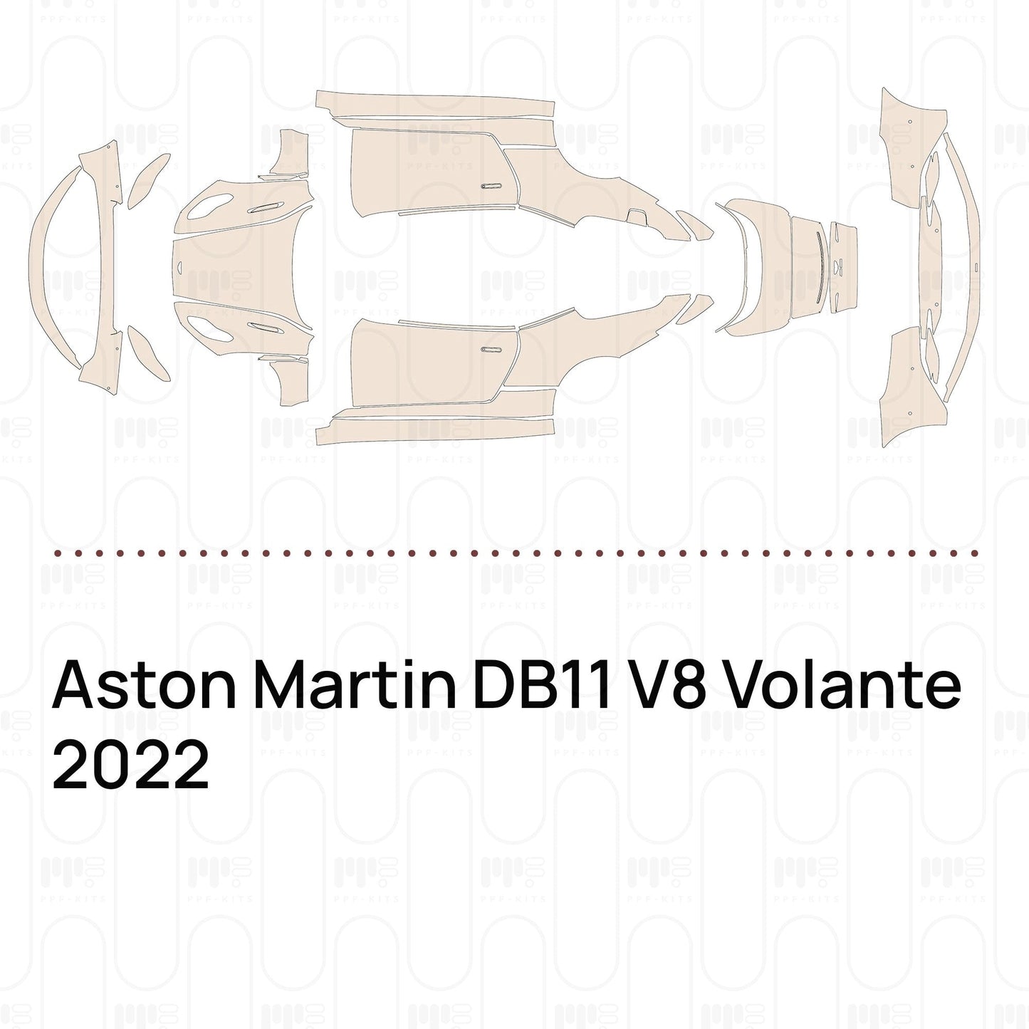 Pre-CutPPFAstonMartinDB11V8Volante2022
