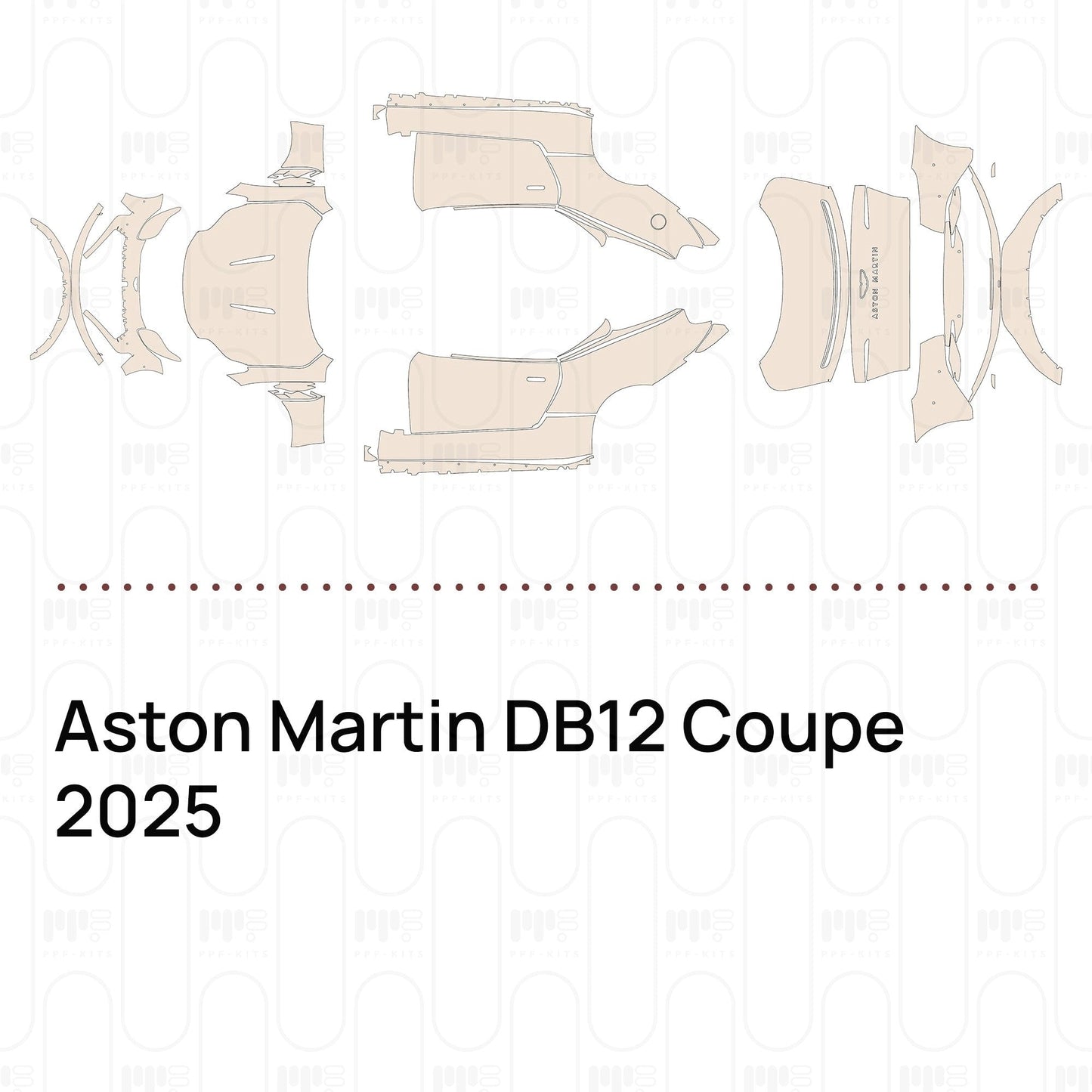 Pre-CutPPFAstonMartinDB12Coupe2025