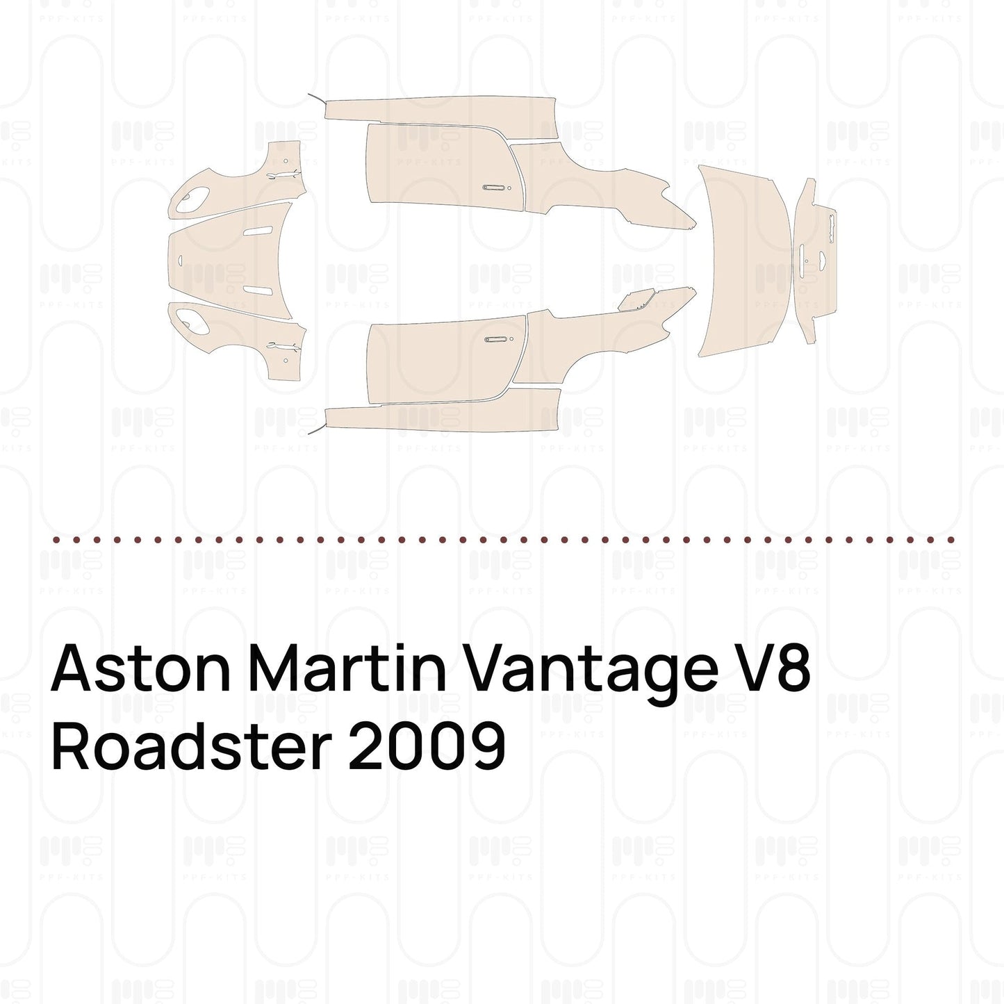 Pre-CutPPFAstonMartinVantageV8Roadster2009