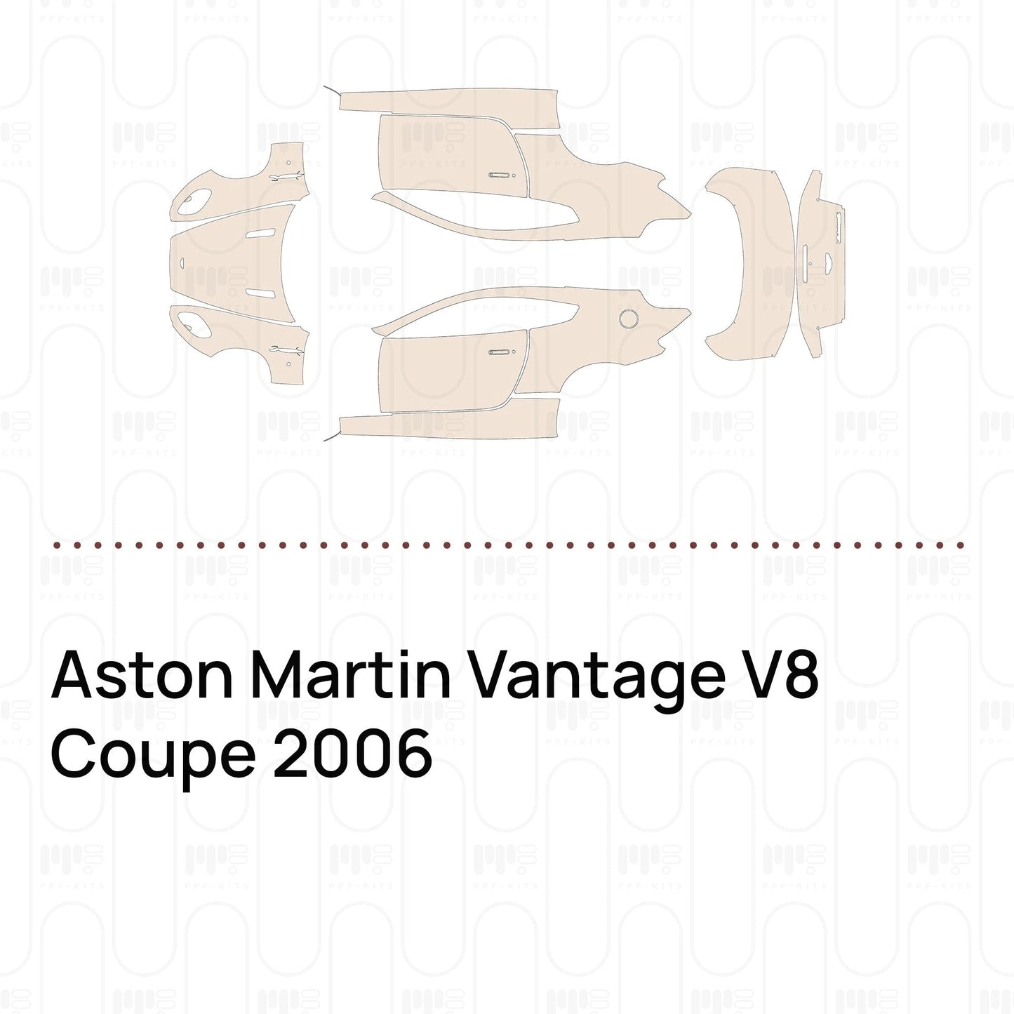 Pre-CutPPFAstonMartinVantageV8Coupe2006