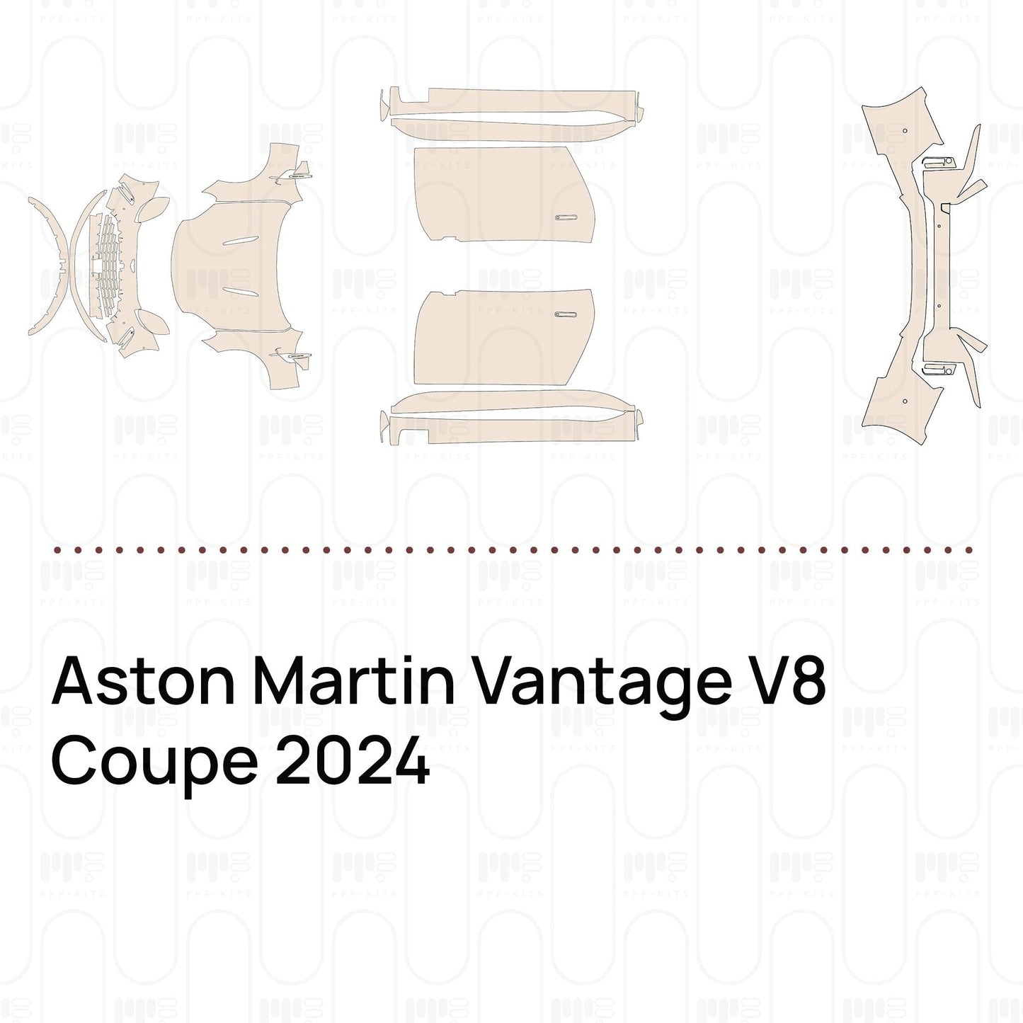 Pre-CutPPFAstonMartinVantageV8Coupe2024