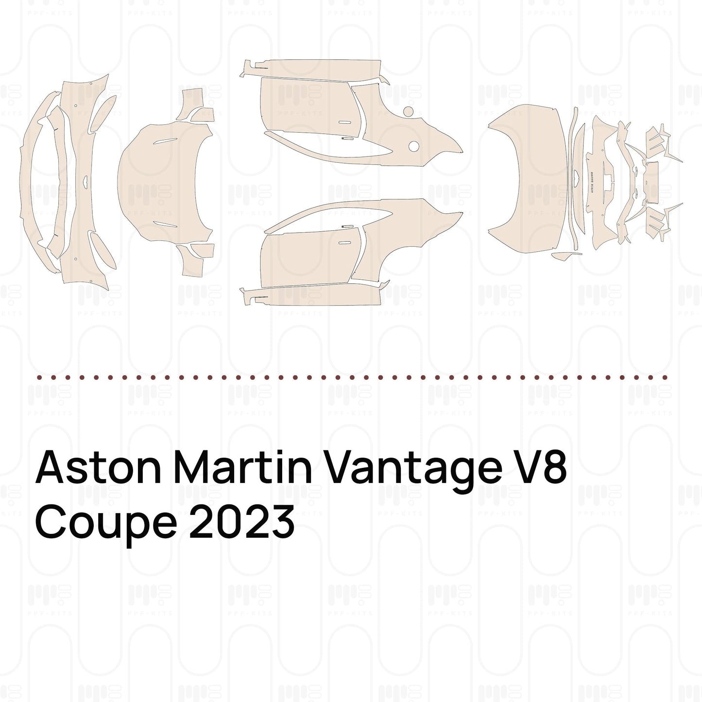 Pre-CutPPFAstonMartinVantageV8Coupe2023