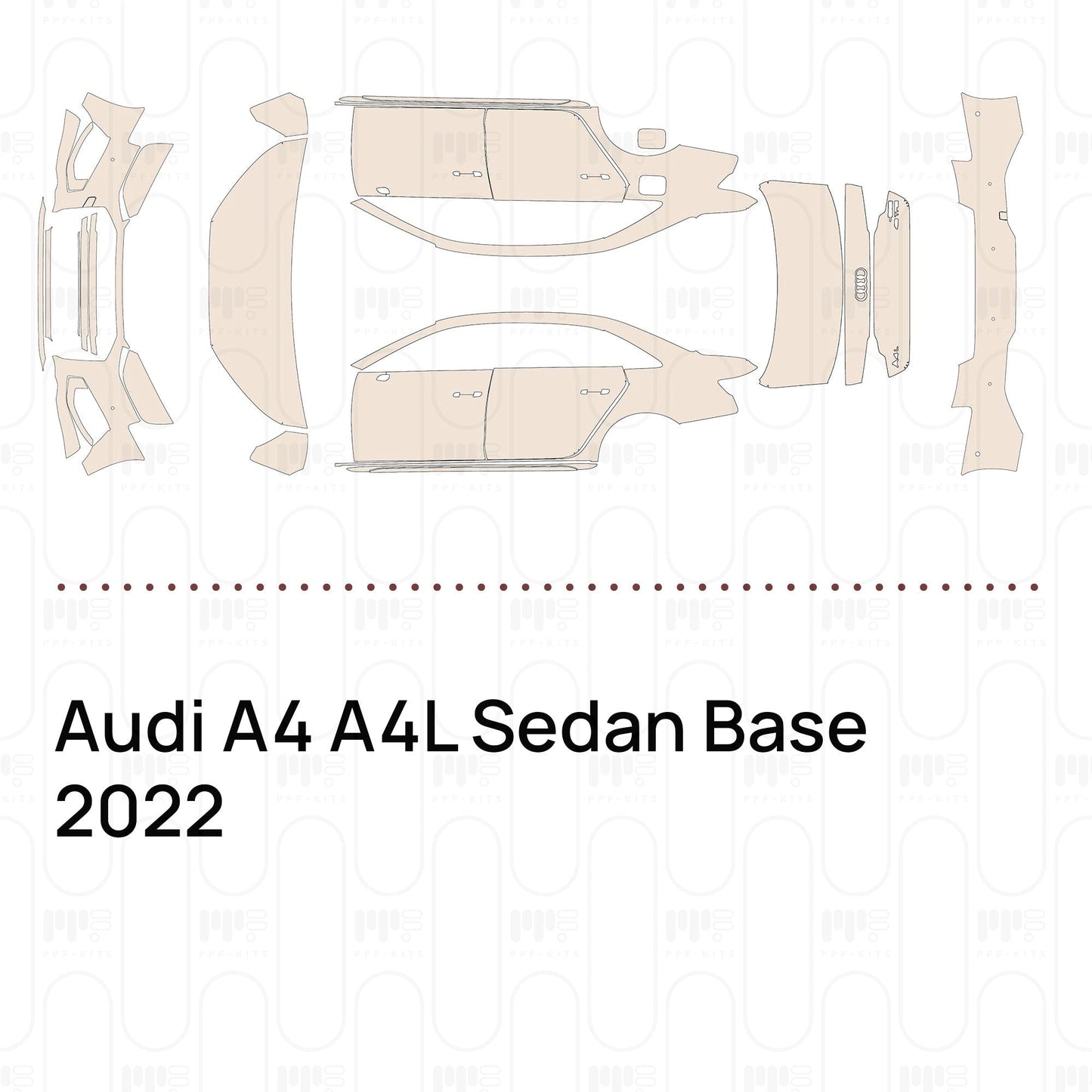 Pre-CutPPFAudiA4A4LSedanBase2022