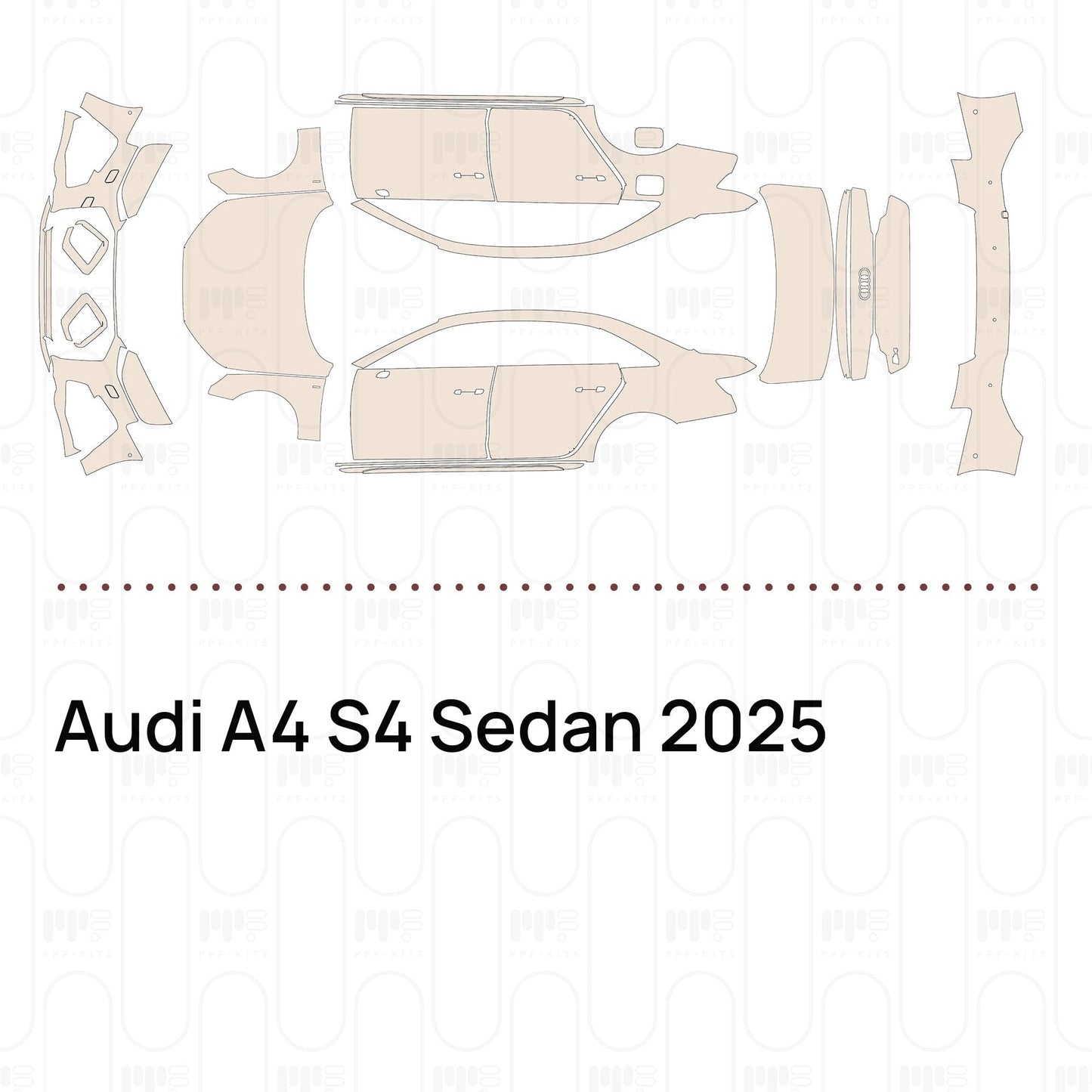 Pre-CutPPFAudiA4S4Sedan2025
