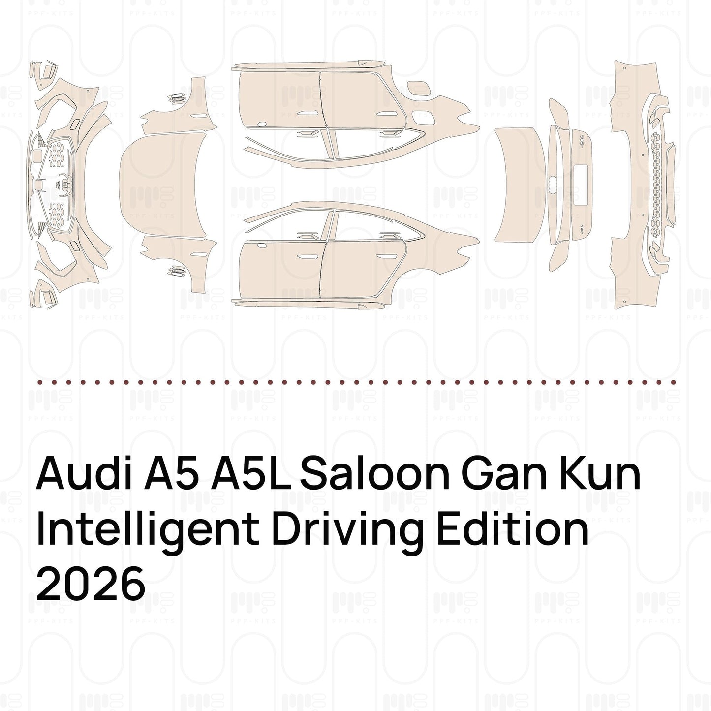 Pre-CutPPFAudiA5A5LSaloonGanKunIntelligentDrivingEdition2026