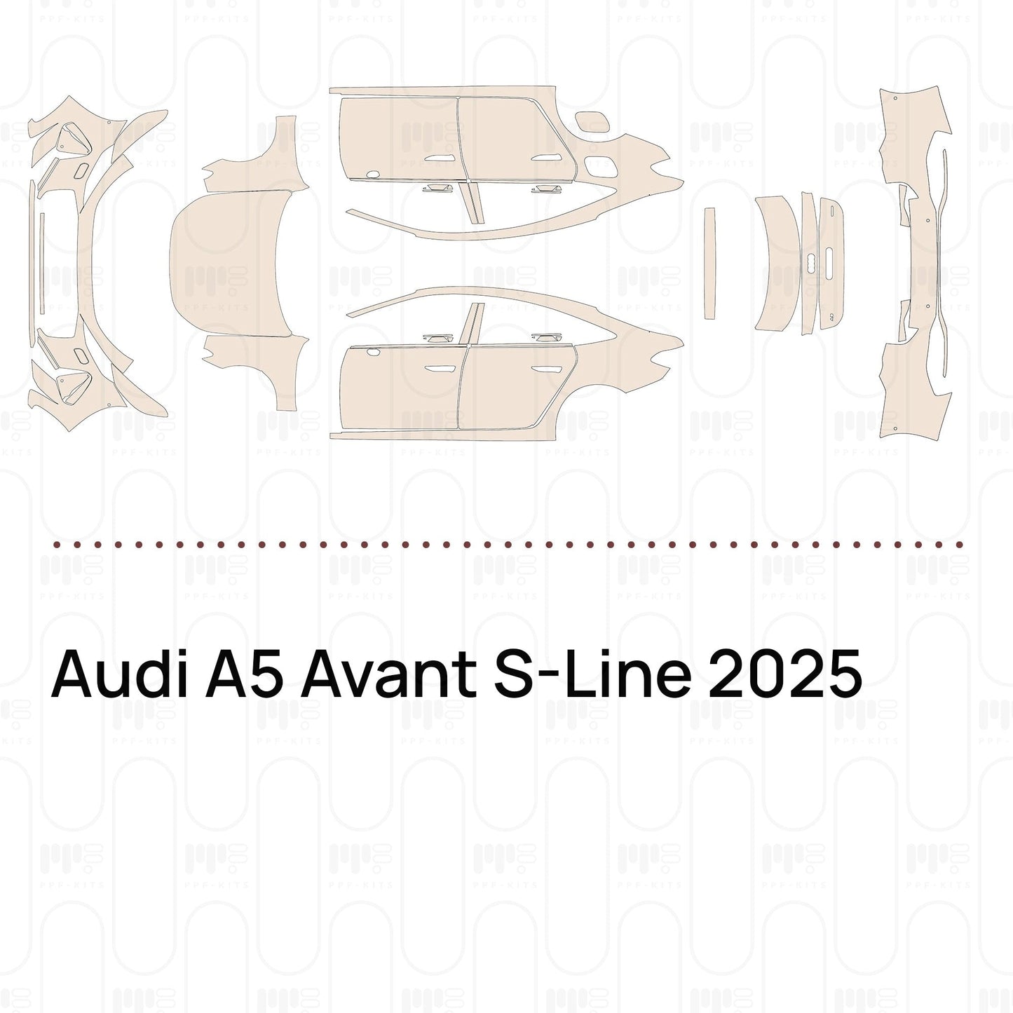 Pre-CutPPFAudiA5AvantS-Line2025