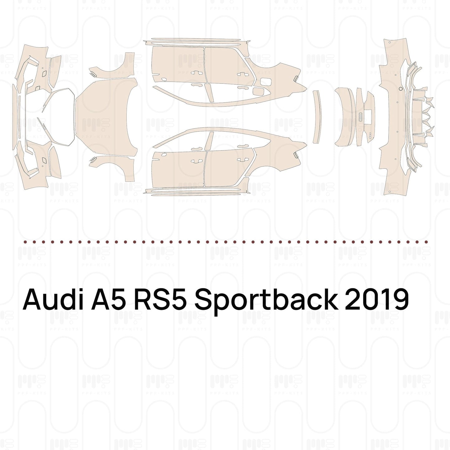 Pre-CutPPFAudiA5RS5Sportback2019